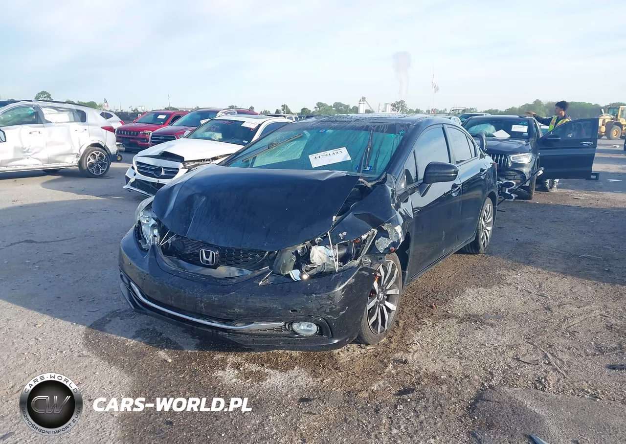 2015 Honda Civic Ex-L VIN:2HGFB2F96FH524359 - 2