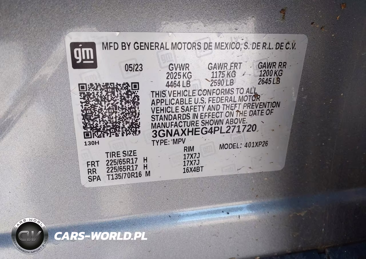 2023 Chevrolet Equinox Fwd Ls VIN:3GNAXHEG4PL271720 - 9
