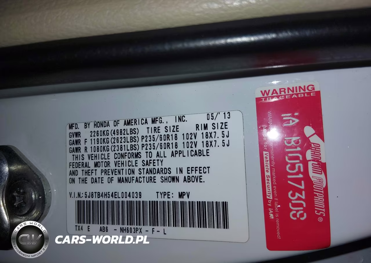2014 Acura Rdx VIN:5J8TB4H54EL004039 - 9