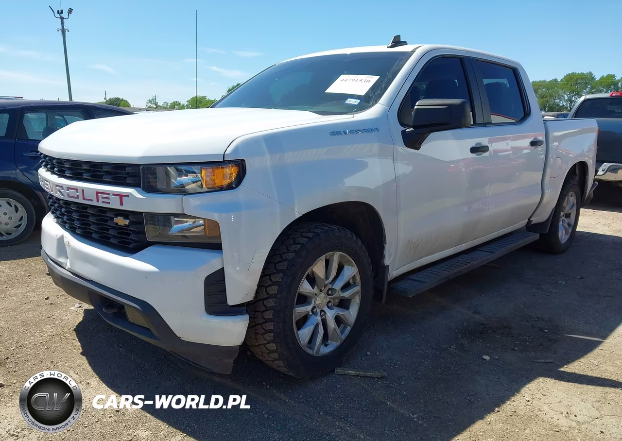 2020 Chevrolet Silverado 1500 2Wd Short Bed Custom VIN:1GCPWBEF1LZ160555 - 2