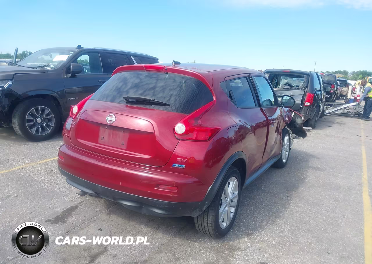 2014 Nissan Juke Sv VIN:JN8AF5MR3ET355070 - 4