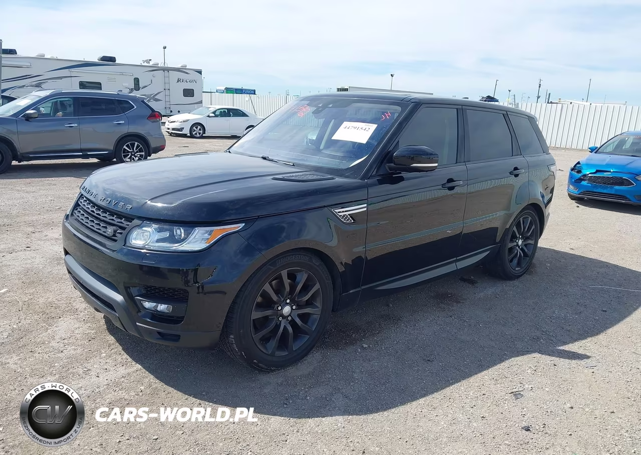 2017 Land Rover Range Rover Sport 3.0L V6 Turbocharged Diesel Hse Td6 VIN:SALWR2FK0HA166134 - 2