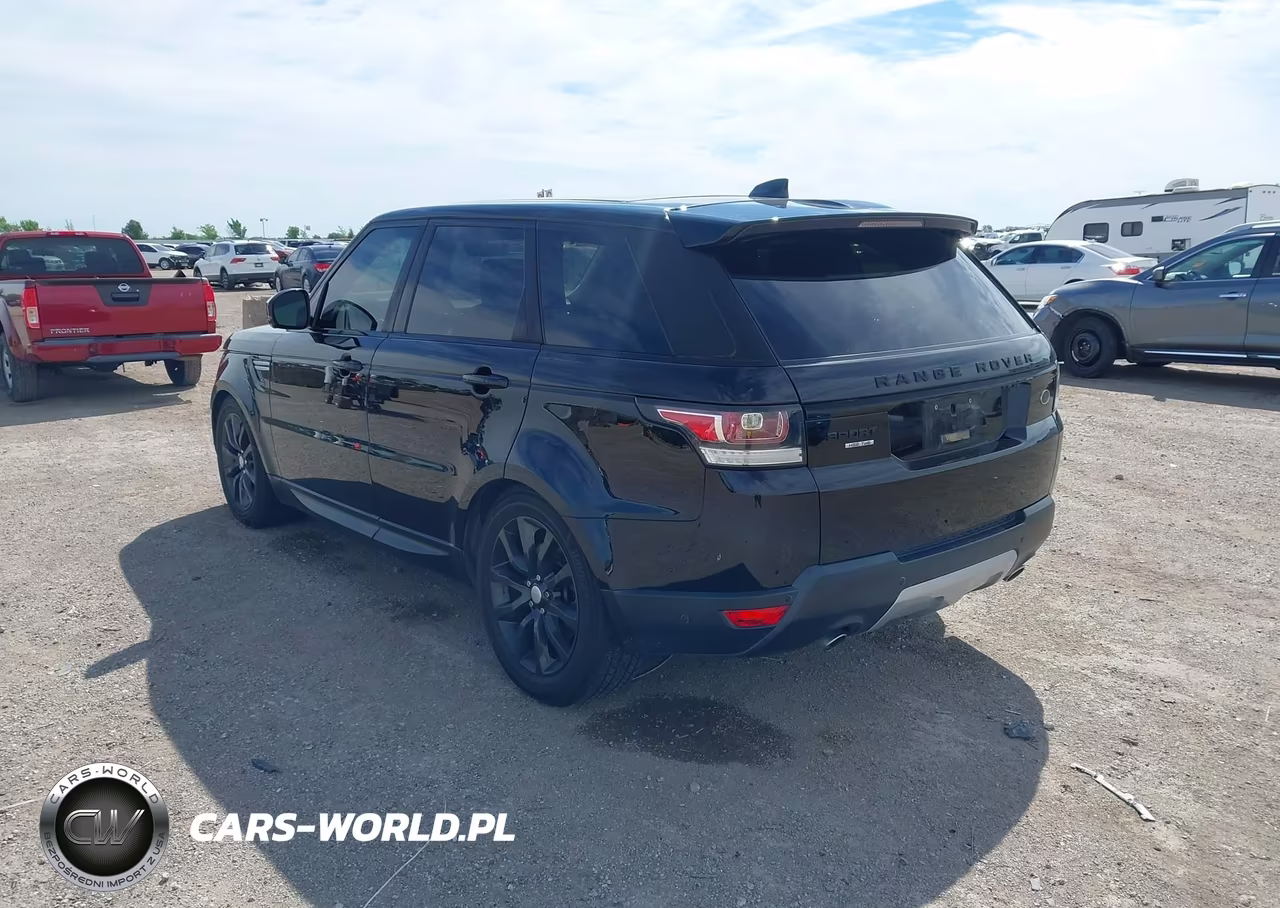 2017 Land Rover Range Rover Sport 3.0L V6 Turbocharged Diesel Hse Td6 VIN:SALWR2FK0HA166134 - 3