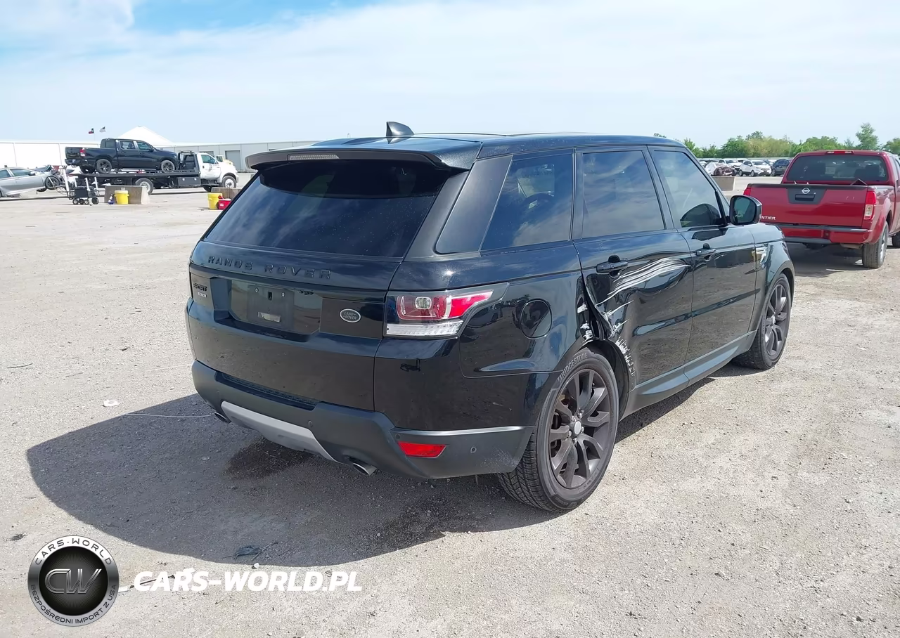 2017 Land Rover Range Rover Sport 3.0L V6 Turbocharged Diesel Hse Td6 VIN:SALWR2FK0HA166134 - 4