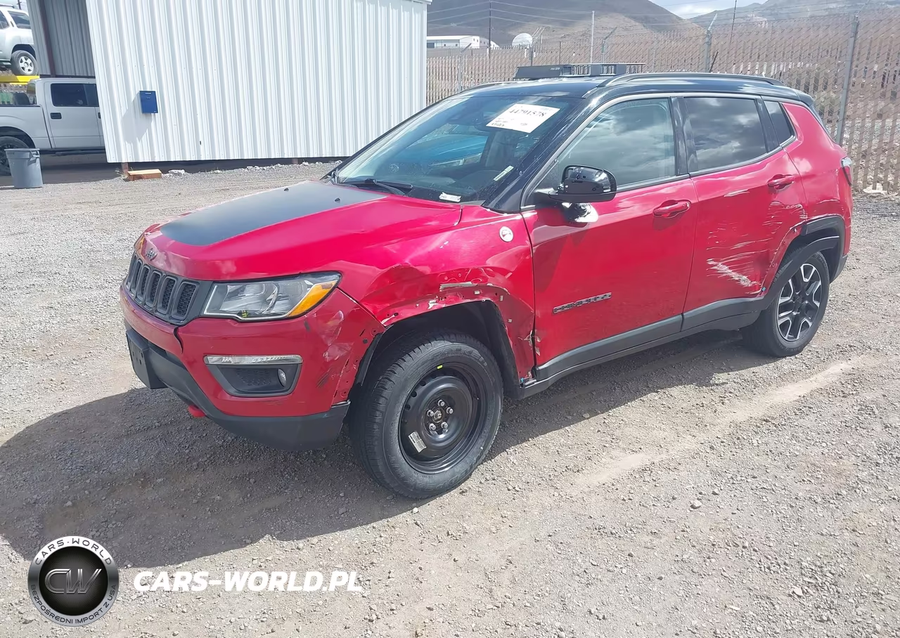 2021 Jeep Compass Trailhawk 4X4 VIN:3C4NJDDB3MT589172 - 2