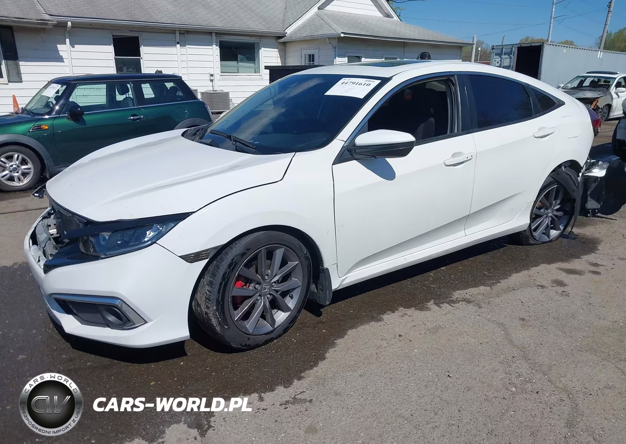 2020 Honda Civic Ex VIN:19XFC1F37LE211846 - 2