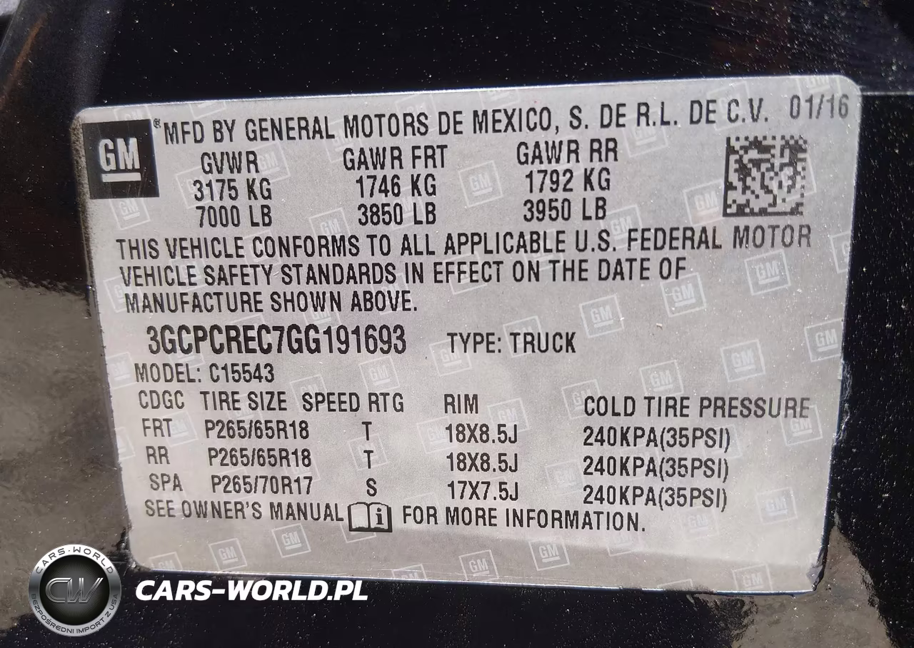 2016 Chevrolet Silverado 1500 1Lt VIN:3GCPCREC7GG191693 - 9