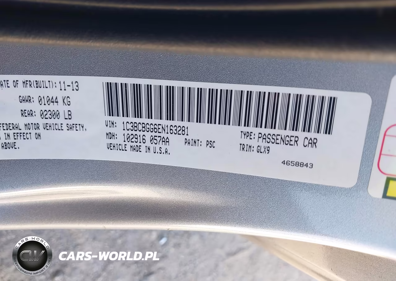 2014 Chrysler 200 S VIN:1C3BCBGG6EN163281 - 9