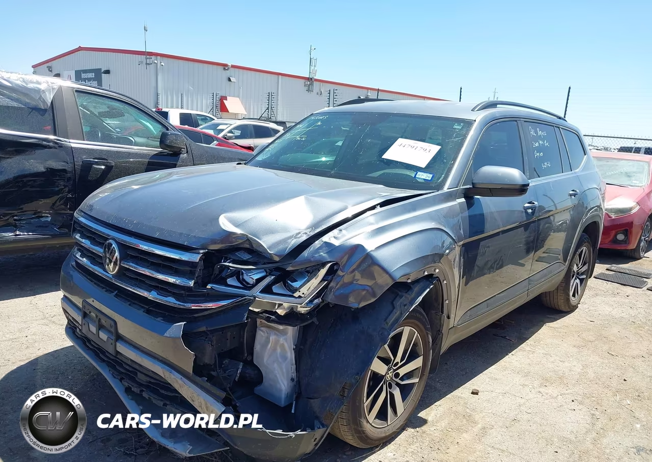 2022 Volkswagen Atlas 2.0T Se VIN:1V2LP2CAXNC557575 - 2