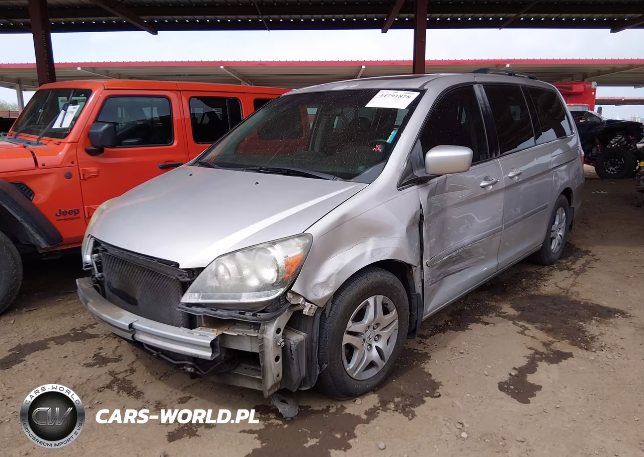 2007 Honda Odyssey Ex-L VIN:5FNRL38787B047340 - 2