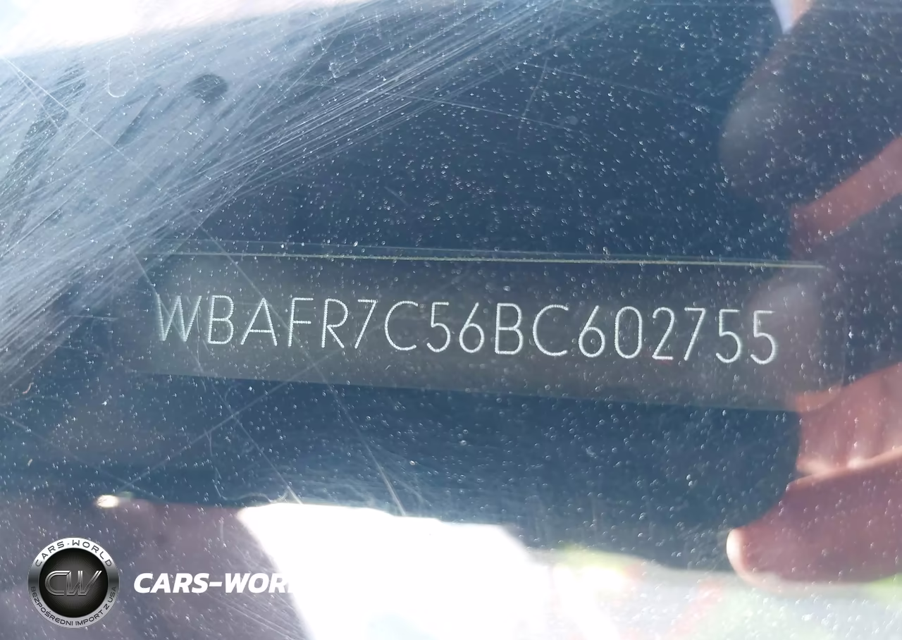 2011 BMW 535I VIN:WBAFR7C56BC602755 - 9