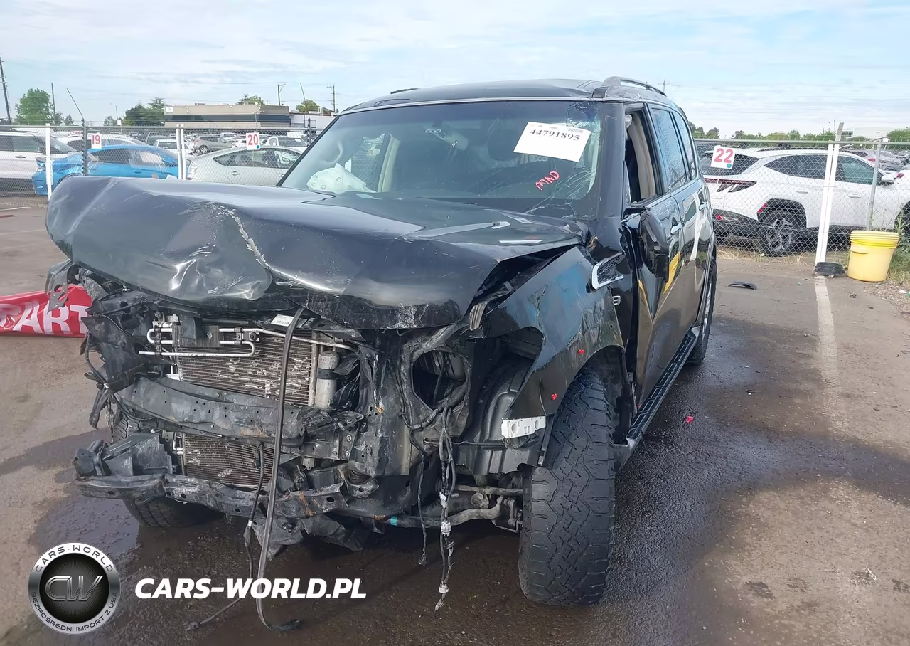 2017 Nissan Armada Sv VIN:JN8AY2NC5H9503613 - 2