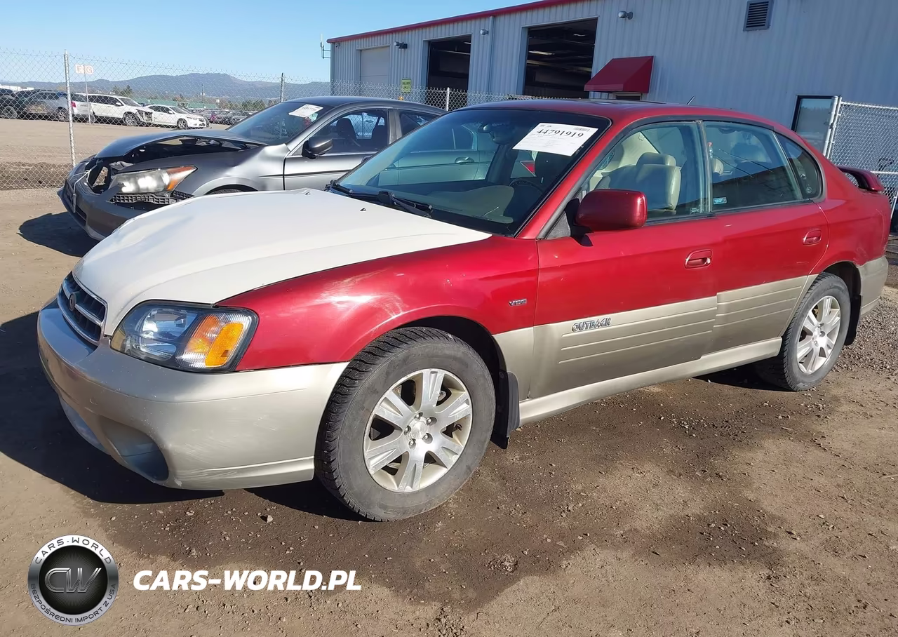 2004 Subaru Outback H6-3.0-H6-3.0 Vdc VIN:4S3BE896547203124 - 2