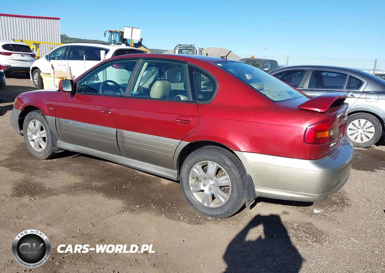 2004 Subaru Outback H6-3.0-H6-3.0 Vdc VIN:4S3BE896547203124 - 3