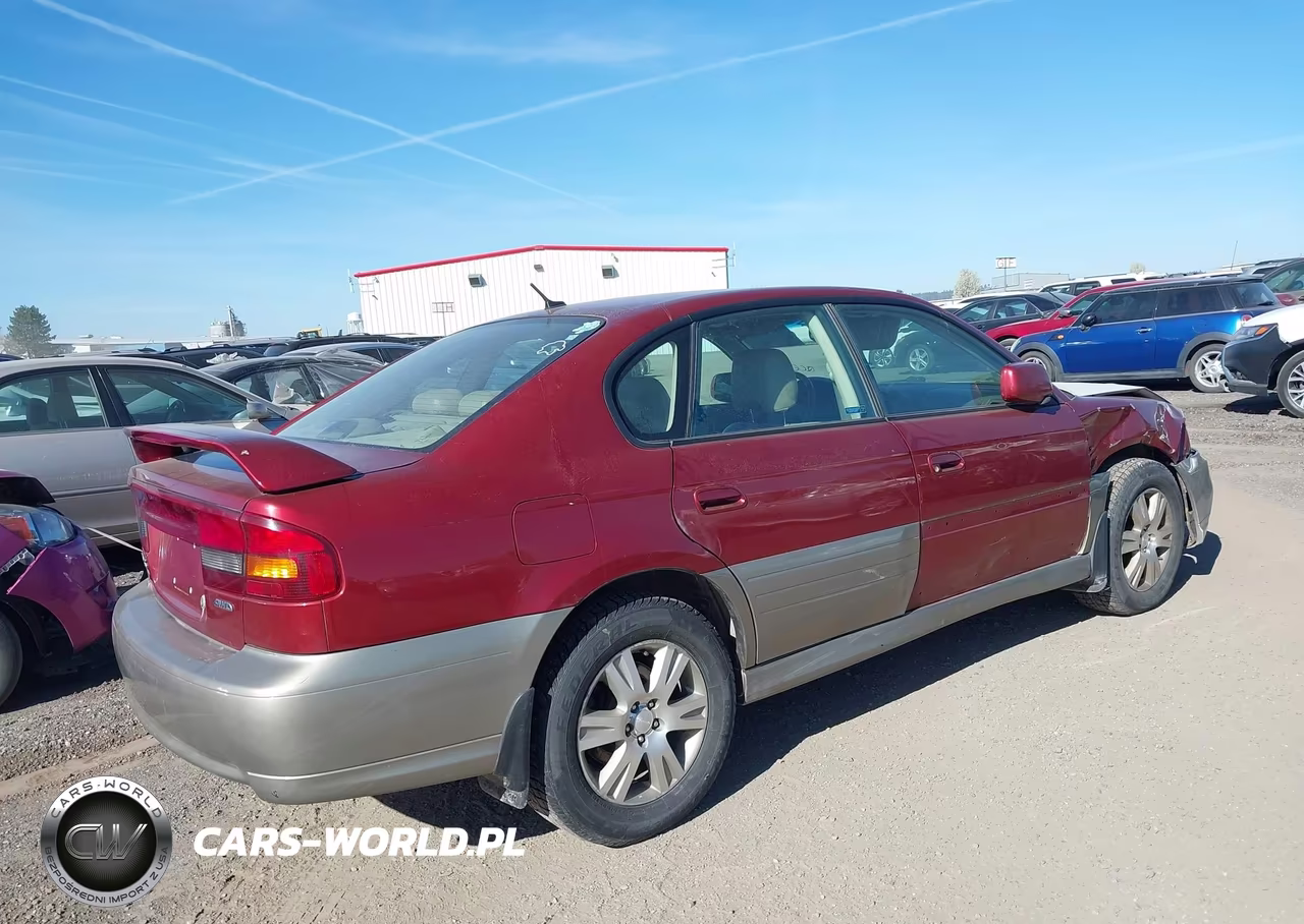 2004 Subaru Outback H6-3.0-H6-3.0 Vdc VIN:4S3BE896547203124 - 4