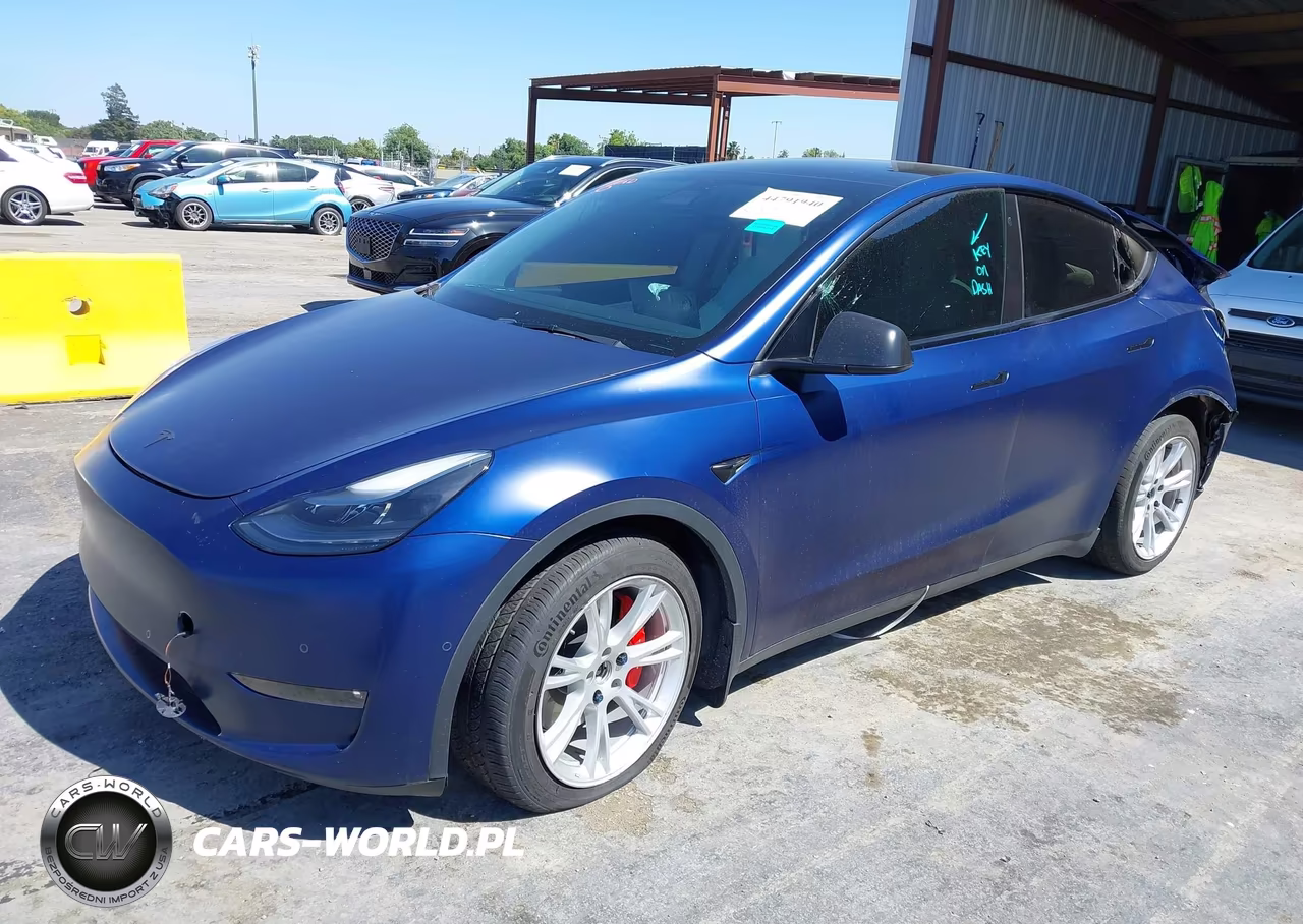 2022 Tesla Model Y Performance Dual Motor All-Wheel Drive VIN:7SAYGDEF7NF326022 - 2