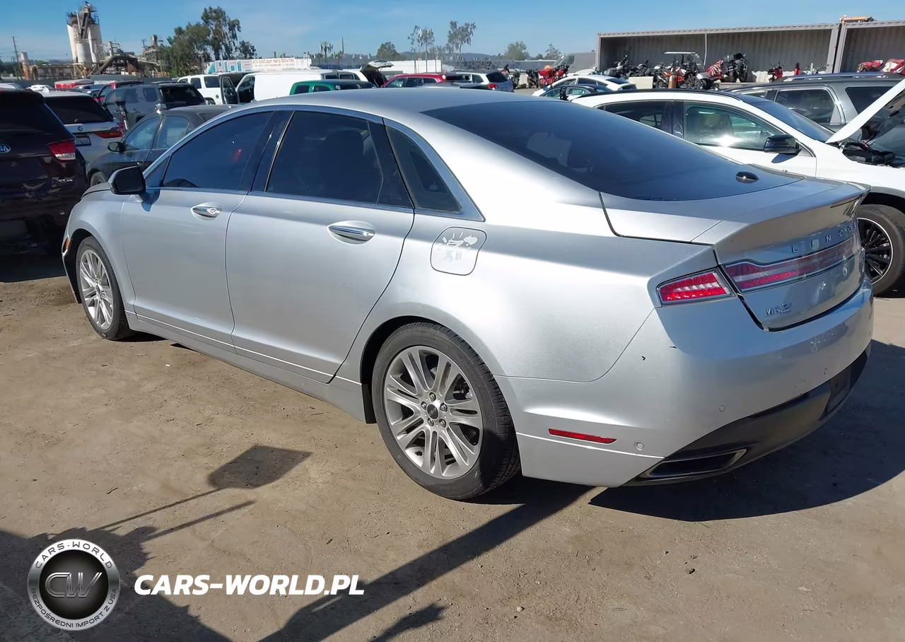 2014 Lincoln Mkz Hybrid VIN:3LN6L2LU2ER824760 - 3