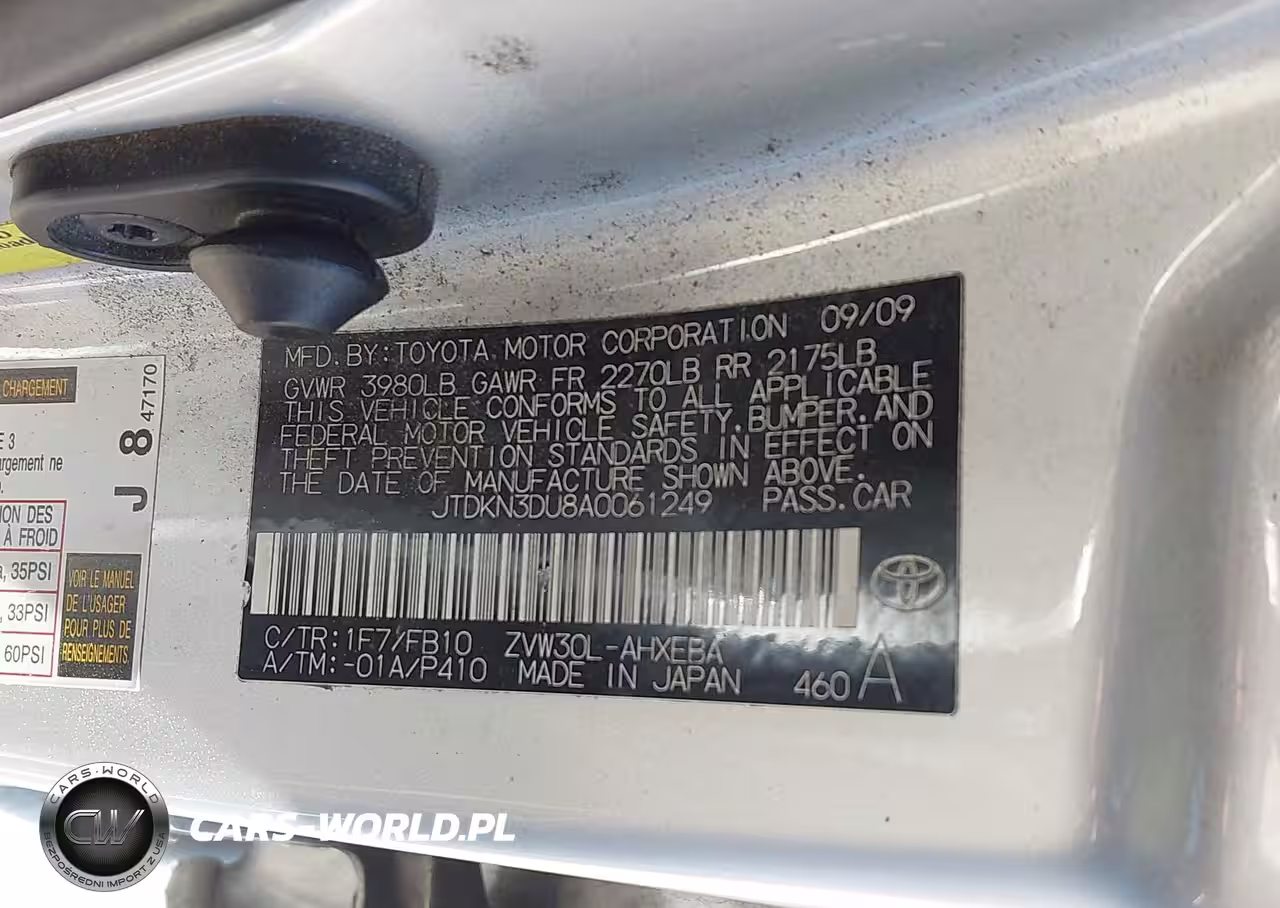 2010 Toyota Prius Ii VIN:JTDKN3DU8A0061249 - 9