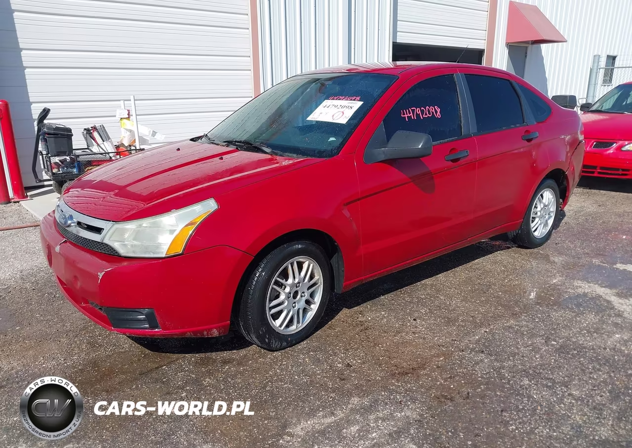 2010 Ford Focus Se VIN:1FAHP3FN8AW125772 - 2