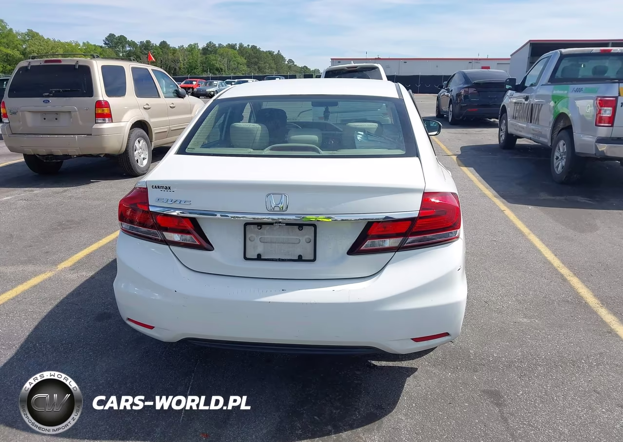 2014 Honda Civic Lx VIN:2HGFB2F53EH546346 - 16