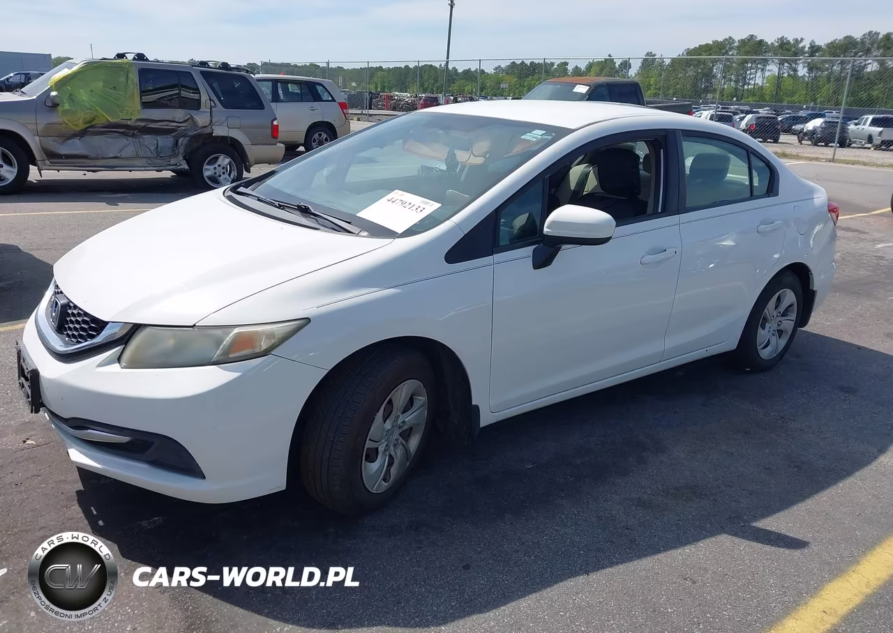 2014 Honda Civic Lx VIN:2HGFB2F53EH546346 - 2