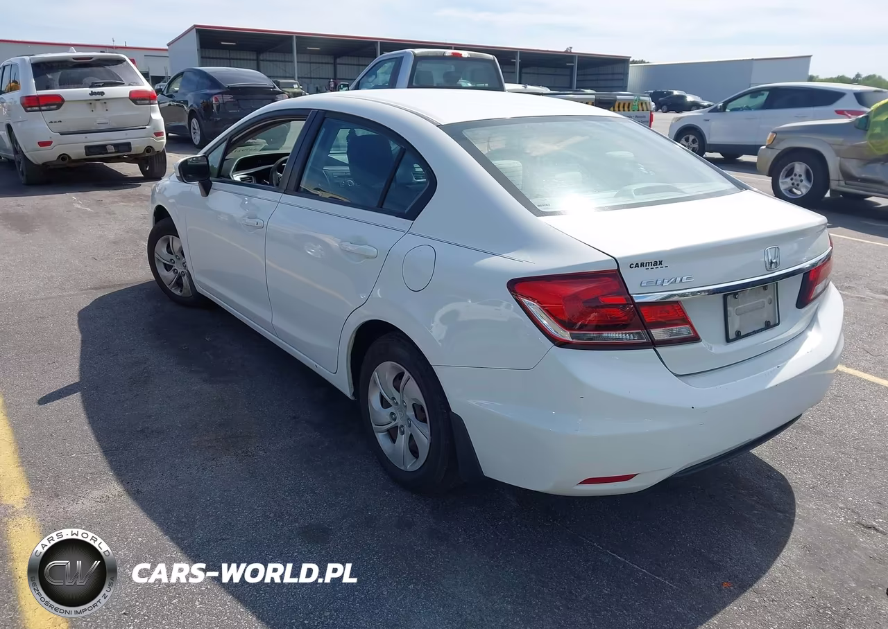 2014 Honda Civic Lx VIN:2HGFB2F53EH546346 - 3