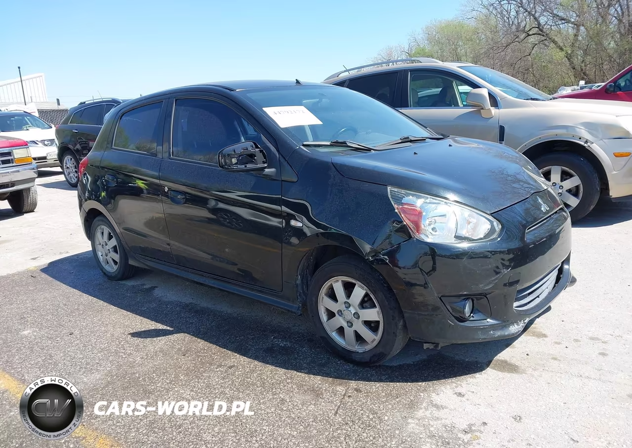 2014 Mitsubishi Mirage Es VIN:ML32A4HJ7EH012720 - 1