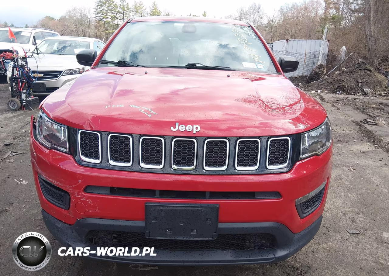 2019 Jeep Compass Sport 4X4 VIN:3C4NJDAB5KT686102 - 12