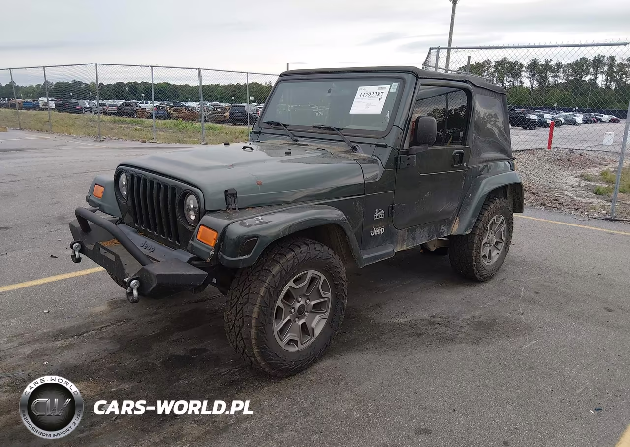 2003 Jeep Wrangler Sahara VIN:1J4FA59S73P302710 - 2