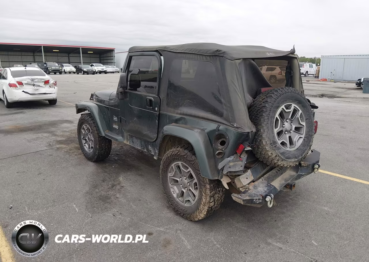 2003 Jeep Wrangler Sahara VIN:1J4FA59S73P302710 - 3