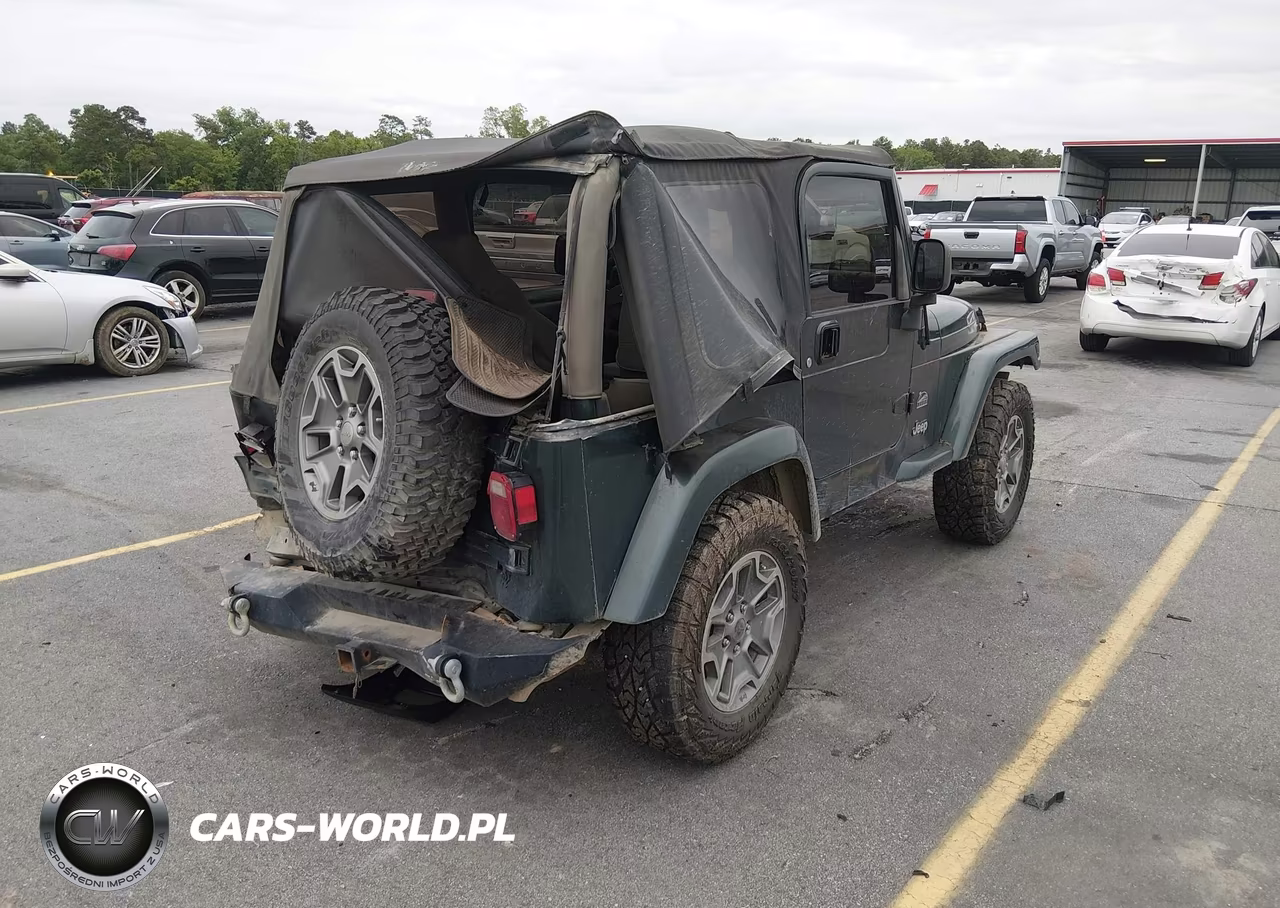 2003 Jeep Wrangler Sahara VIN:1J4FA59S73P302710 - 4