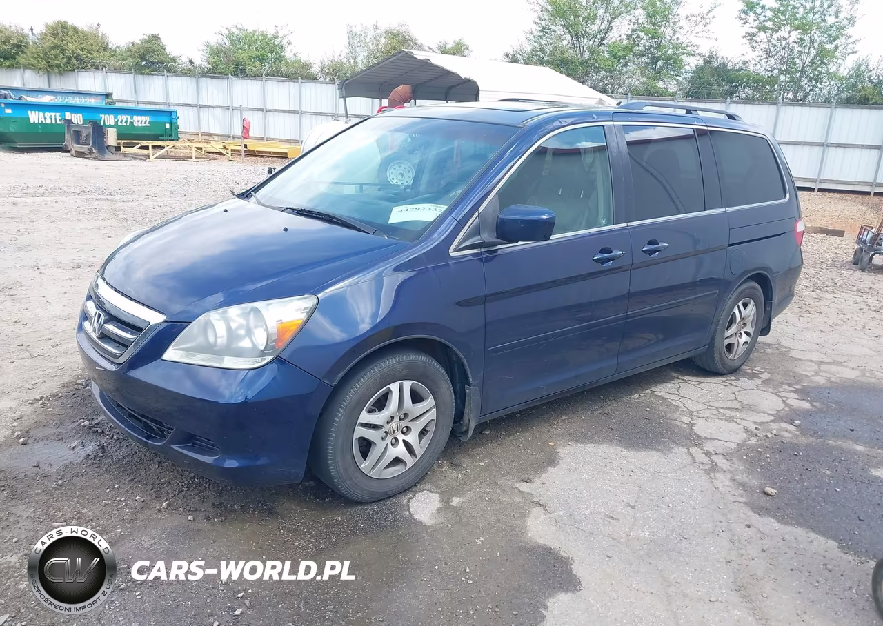 2006 Honda Odyssey Ex-L VIN:5FNRL38736B123531 - 2