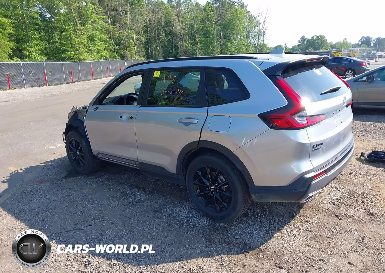 2026 Honda Cr-V Hybrid Awd Sport-L VIN:7FARS6H83TE037309 - 3