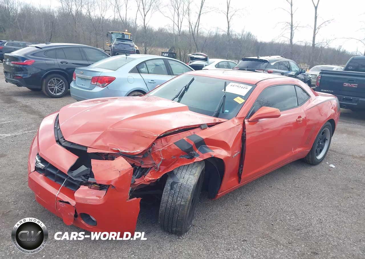 2013 Chevrolet Camaro 2Ls VIN:2G1FA1E30D9159525 - 2