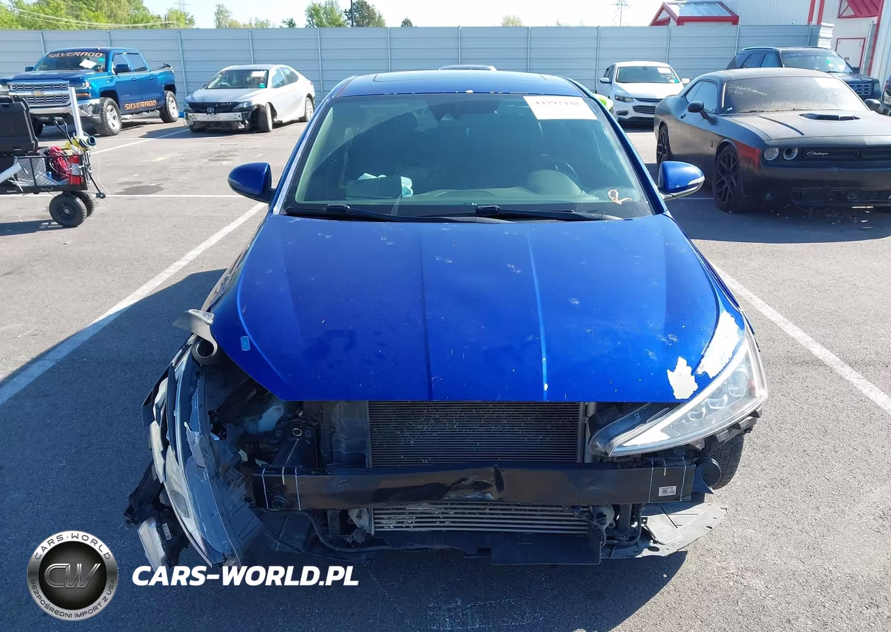 2020 Hyundai Elantra Sport VIN:KMHD04LB5LU993820 - 13