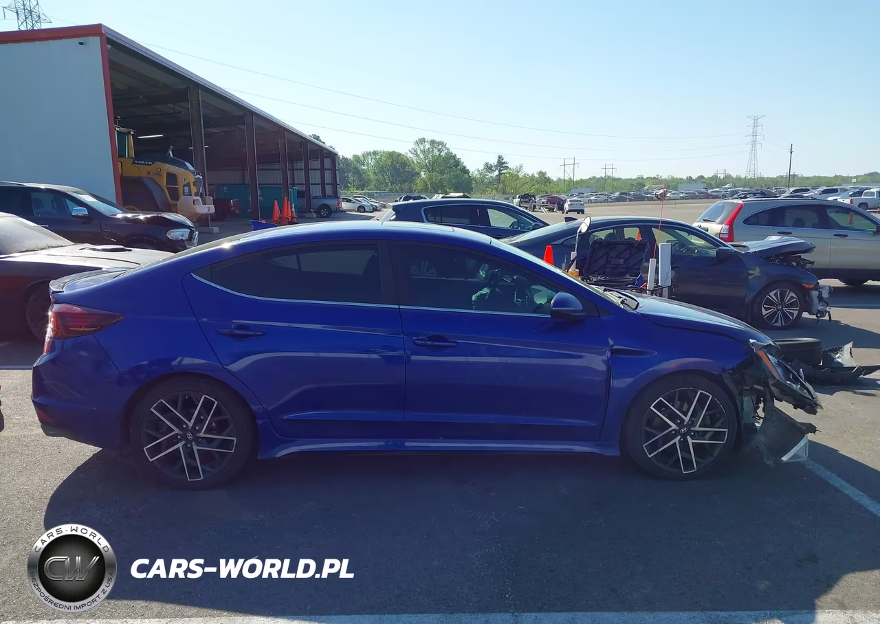 2020 Hyundai Elantra Sport VIN:KMHD04LB5LU993820 - 14