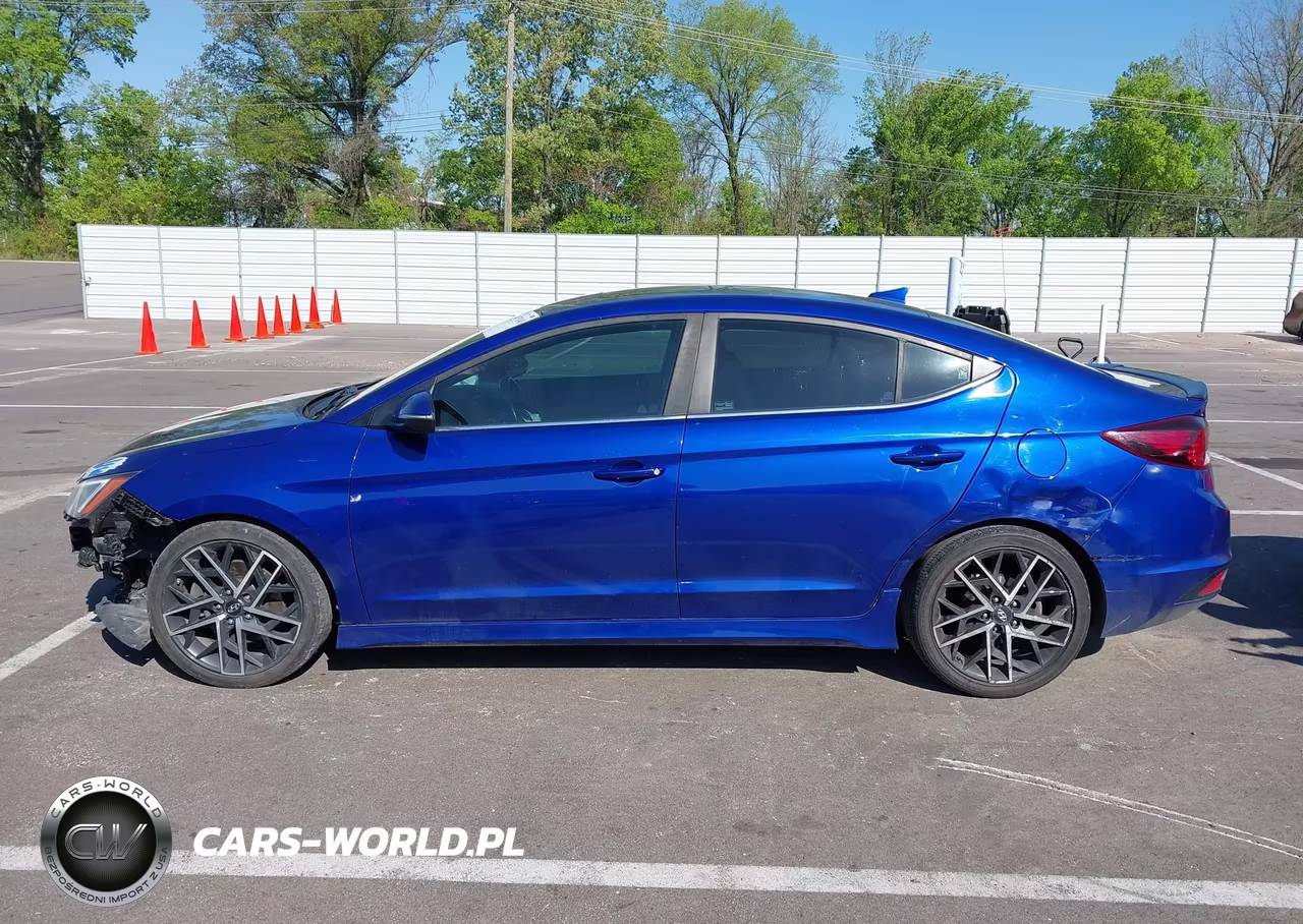 2020 Hyundai Elantra Sport VIN:KMHD04LB5LU993820 - 15