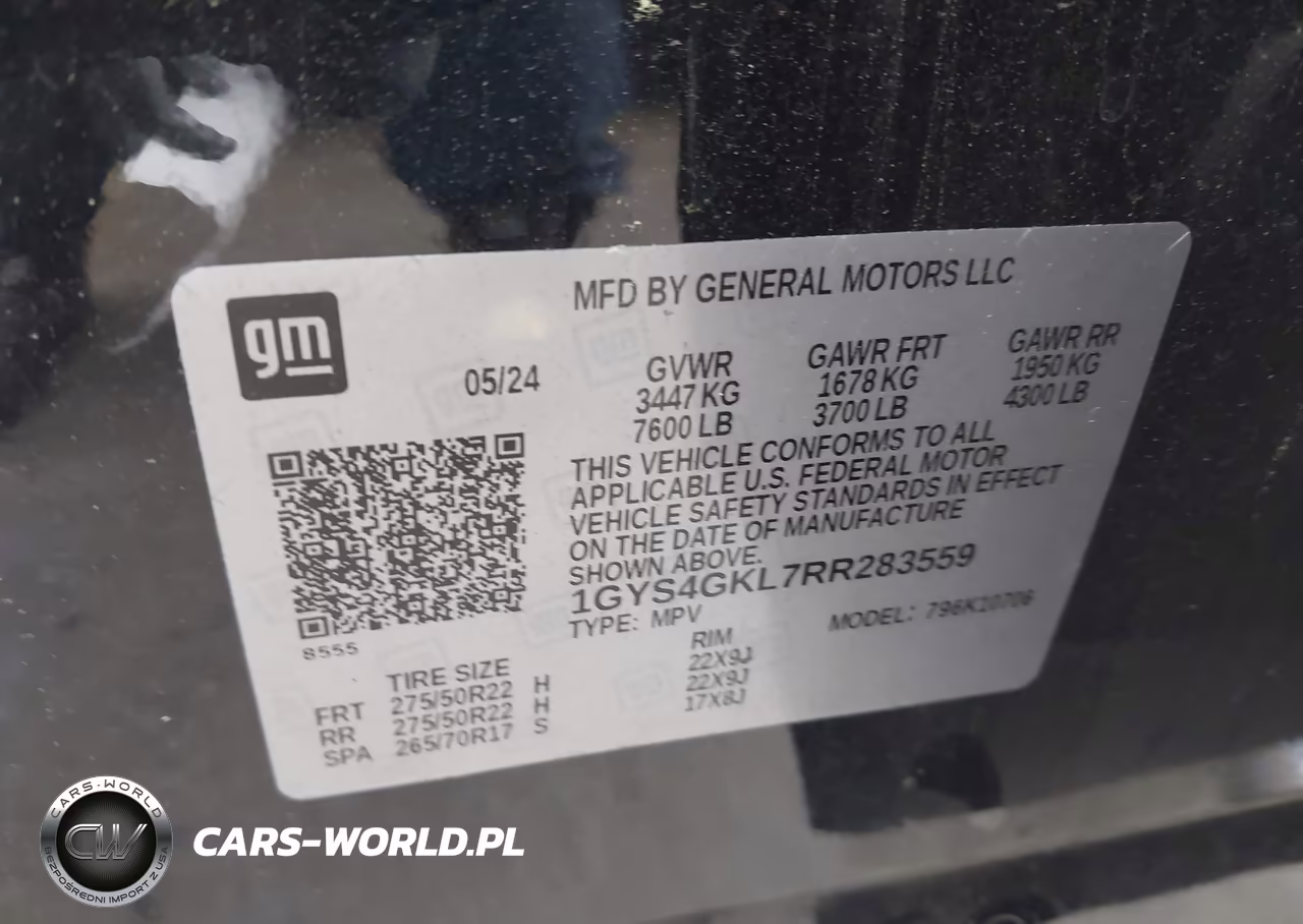 2024 Cadillac Escalade 4Wd Sport Platinum VIN:1GYS4GKL7RR283559 - 9
