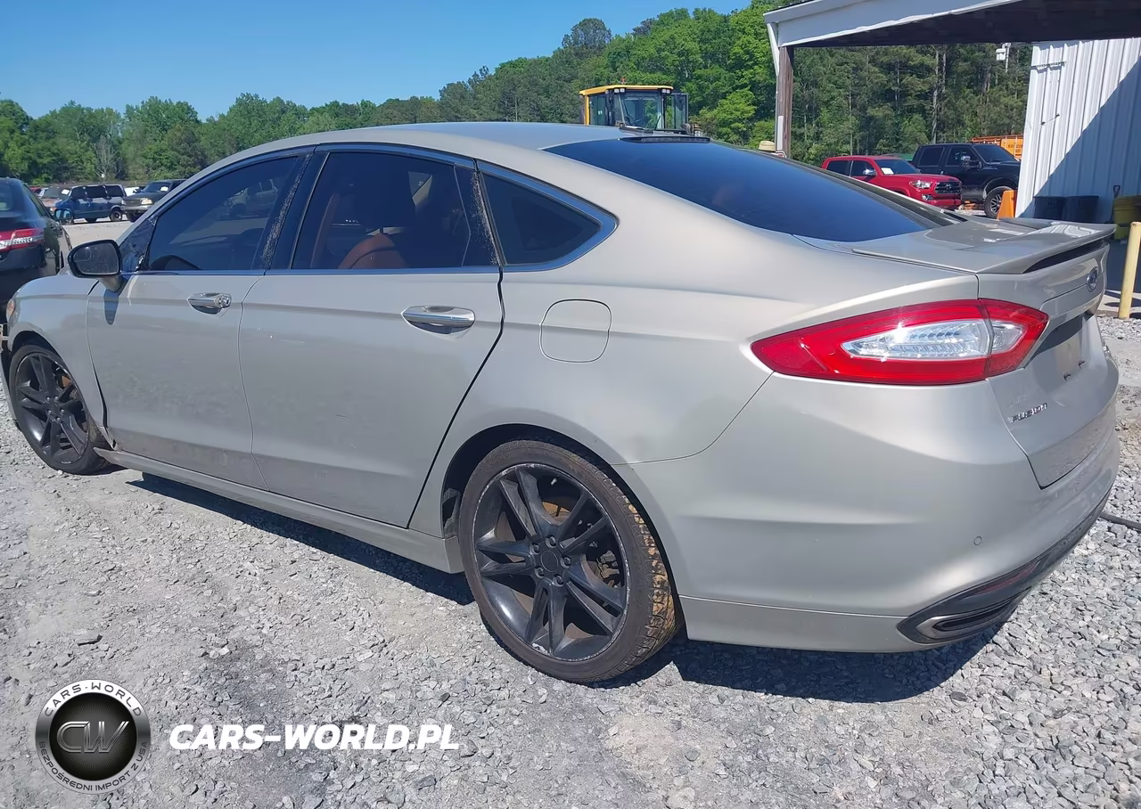 2015 Ford Fusion Titanium VIN:3FA6P0K97FR123150 - 3