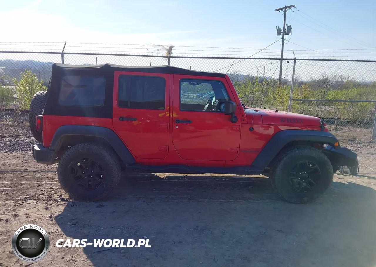 2015 Jeep Wrangler Unlimited Willys Wheeler VIN:1C4BJWDG7FL670717 - 14