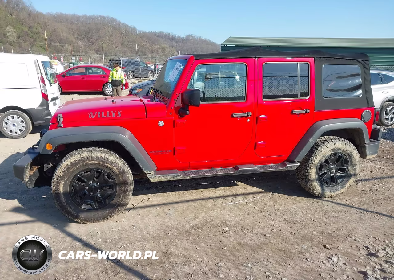 2015 Jeep Wrangler Unlimited Willys Wheeler VIN:1C4BJWDG7FL670717 - 15