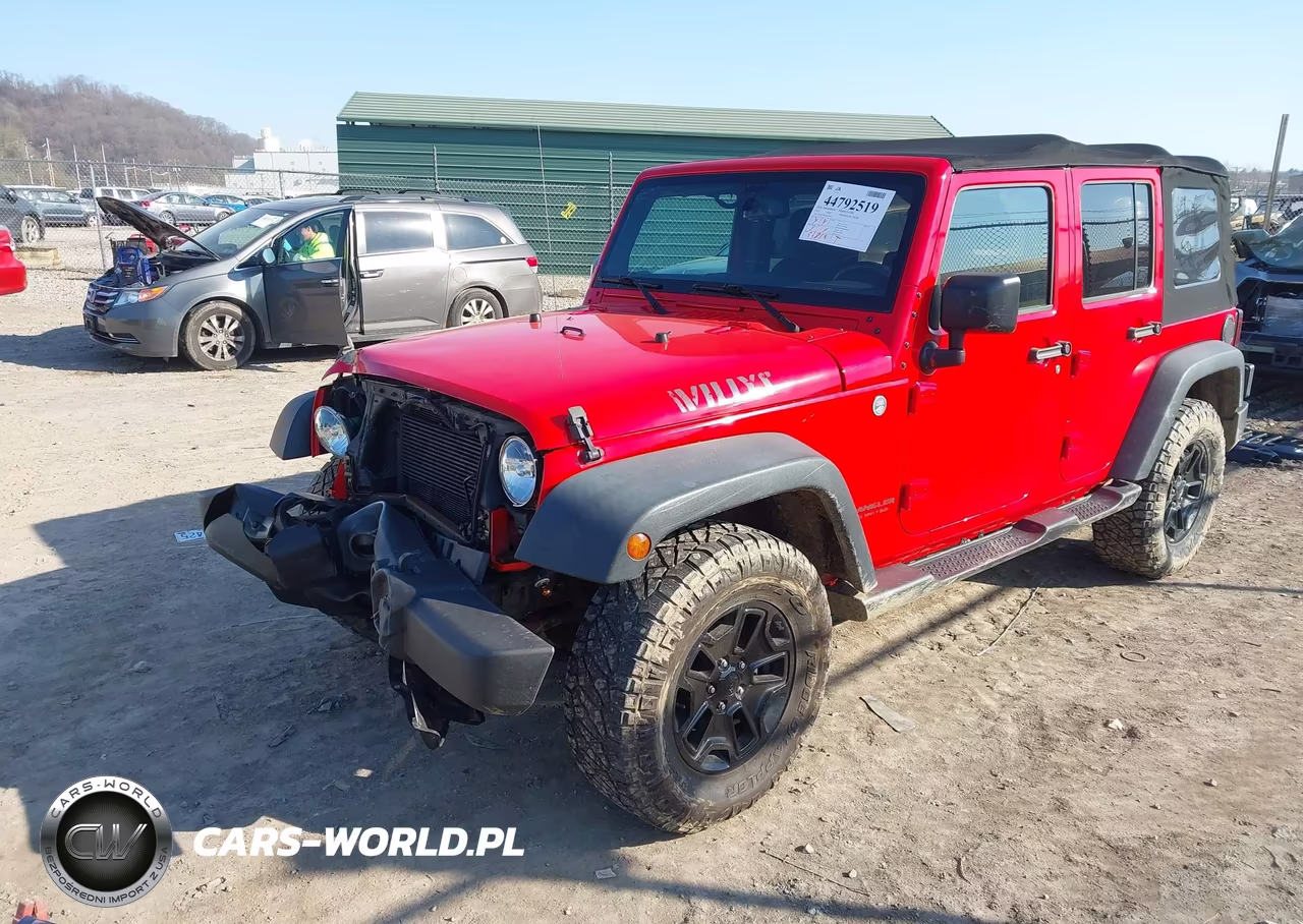 2015 Jeep Wrangler Unlimited Willys Wheeler VIN:1C4BJWDG7FL670717 - 2