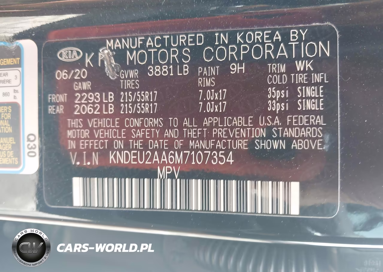 2021 Kia Seltos S VIN:KNDEU2AA6M7107354 - 9