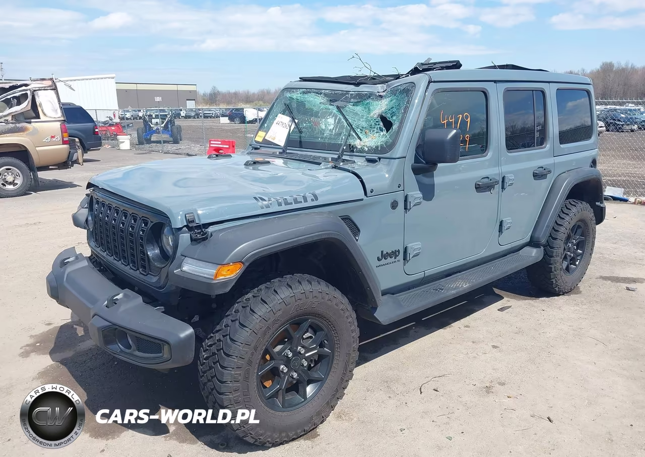 2025 Jeep Wrangler 4-Door Willys 4X4 VIN:1C4PJXDN8SW516701 - 2