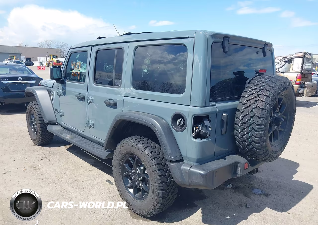 2025 Jeep Wrangler 4-Door Willys 4X4 VIN:1C4PJXDN8SW516701 - 3
