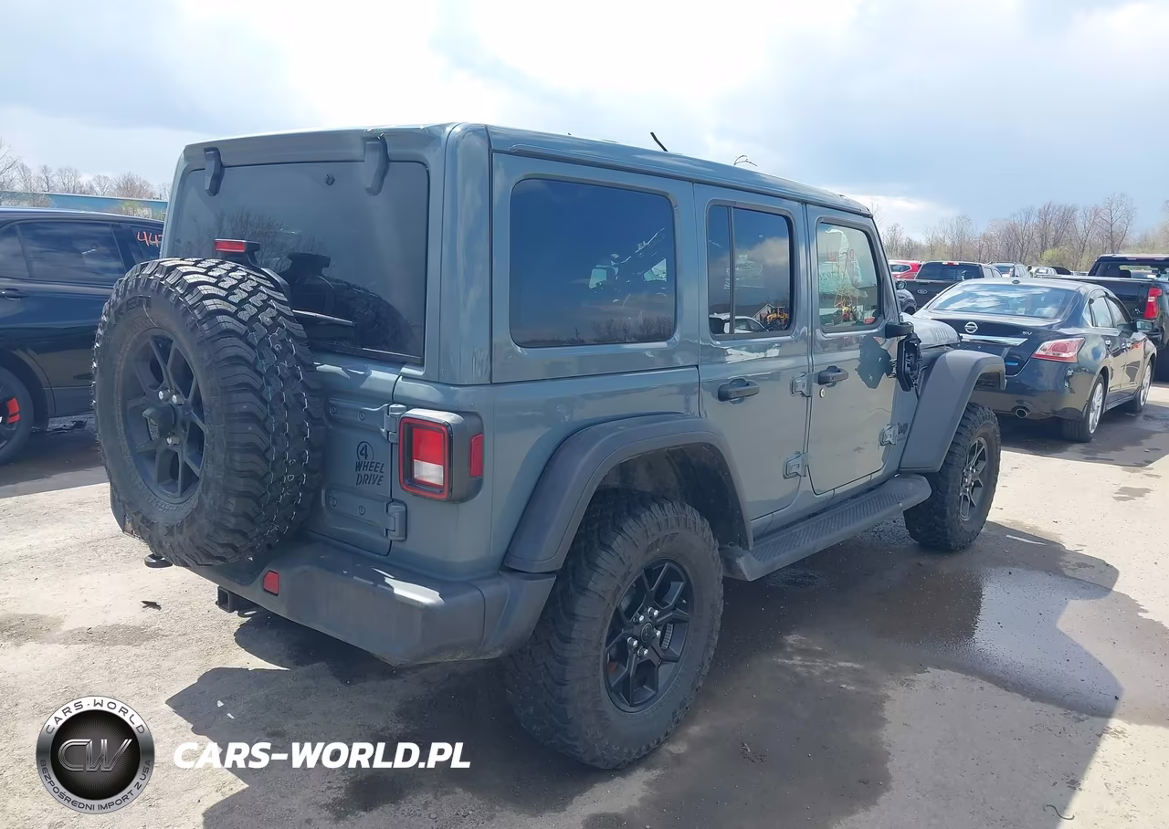 2025 Jeep Wrangler 4-Door Willys 4X4 VIN:1C4PJXDN8SW516701 - 4