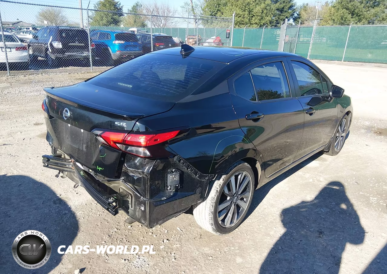 2021 Nissan Versa Sr Xtronic Cvt VIN:3N1CN8FV2ML847873 - 4