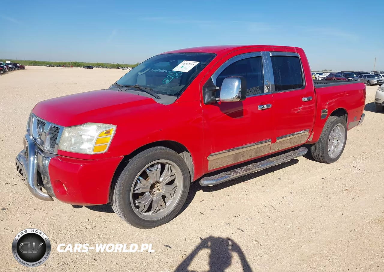 2005 Nissan Titan Le VIN:1N6BA07A75N579807 - 2