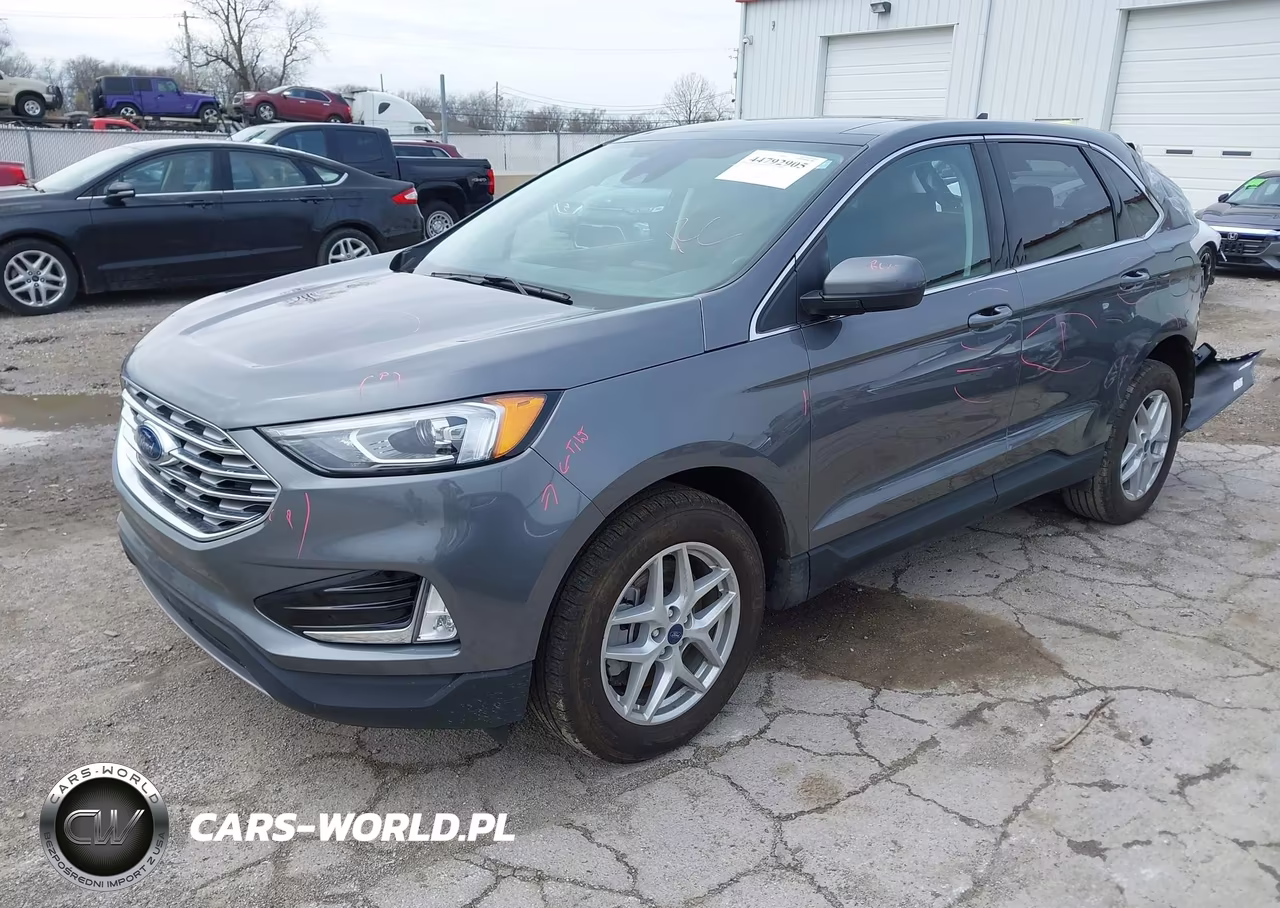 2022 Ford Edge Sel VIN:2FMPK4J92NBA23178 - 2