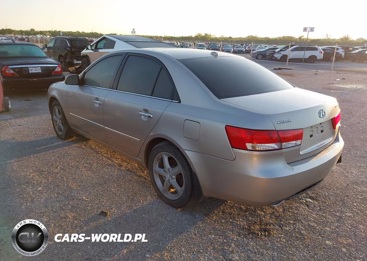 2008 Hyundai Sonata VIN:5NPEU46F48H311264 - 3
